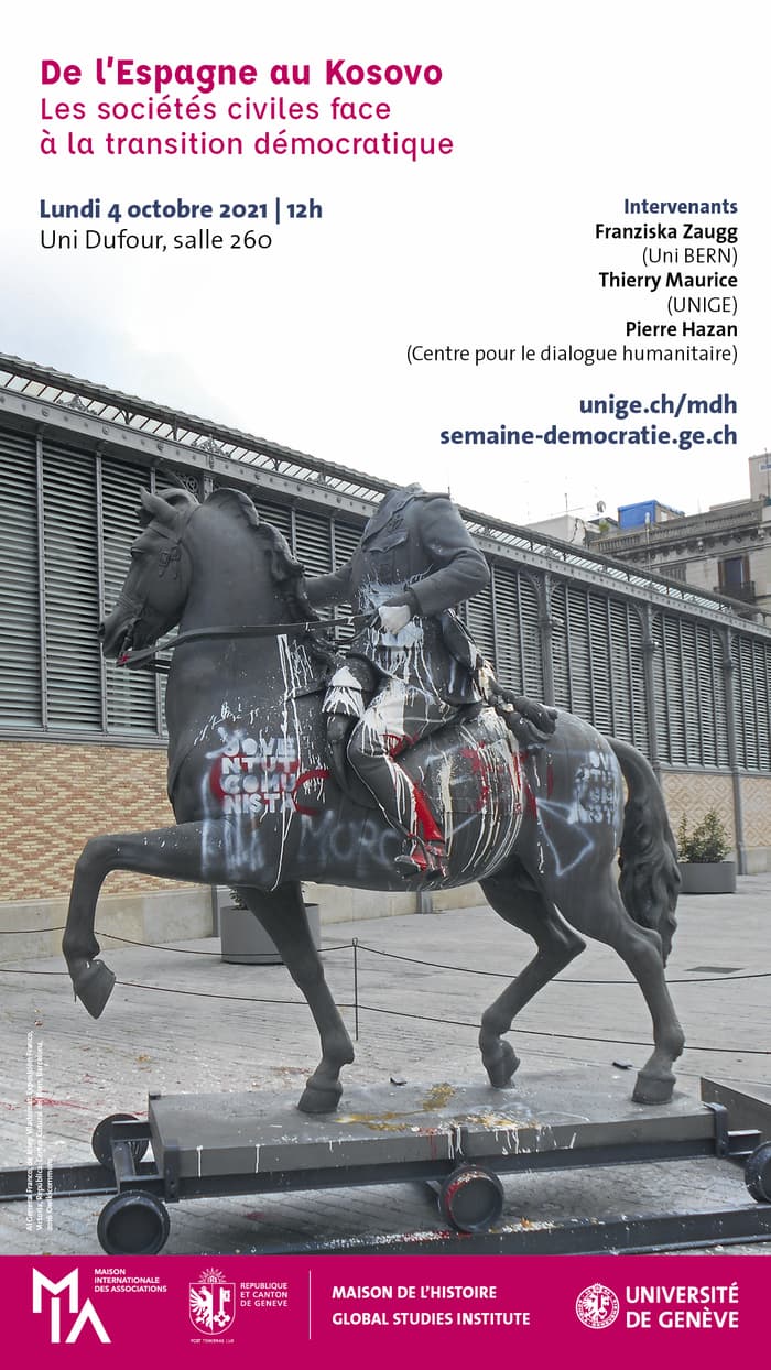 Table ronde "De l’Espagne au Kosovo : Les sociétés civiles face à la transition démocratique"