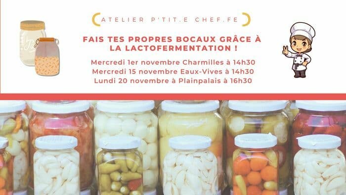 Atelier P'tit chef - Faire ses propres conserves