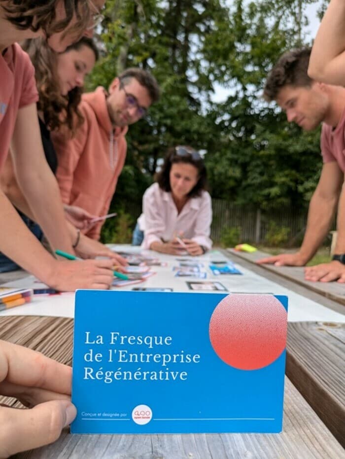 Fresque de l'entreprise régénérative