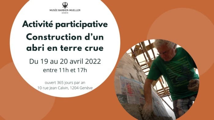 Construction d’un abri en terre crue | Activité participative