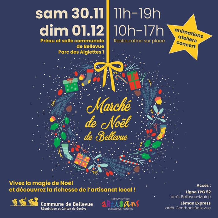 Marché de Noël de Bellevue