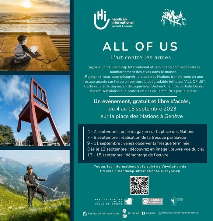 AL L OF US ! L'art contre les armes
