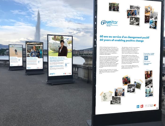 60ème anniversaire de l'UNITAR - Exposition de photos