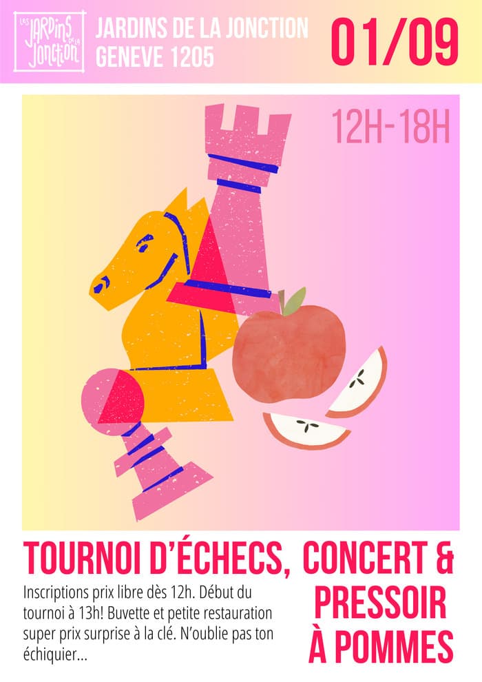 TOURNOI D'ÉCHECS, CONCERT & PRESSOIR À POMMES