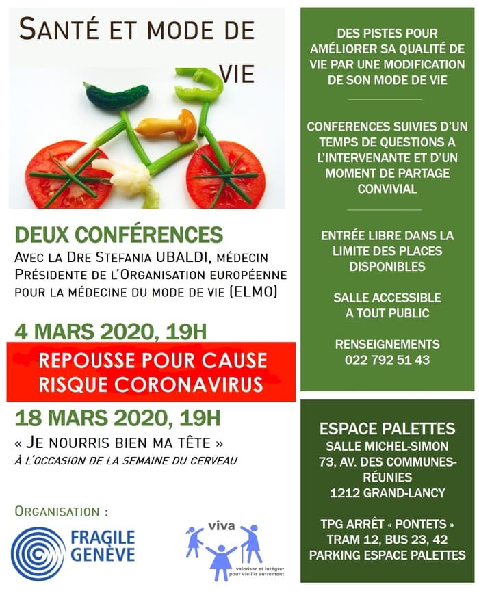 Conférence : Santé et mode de vie
