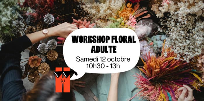 Workshop floral pour adulte