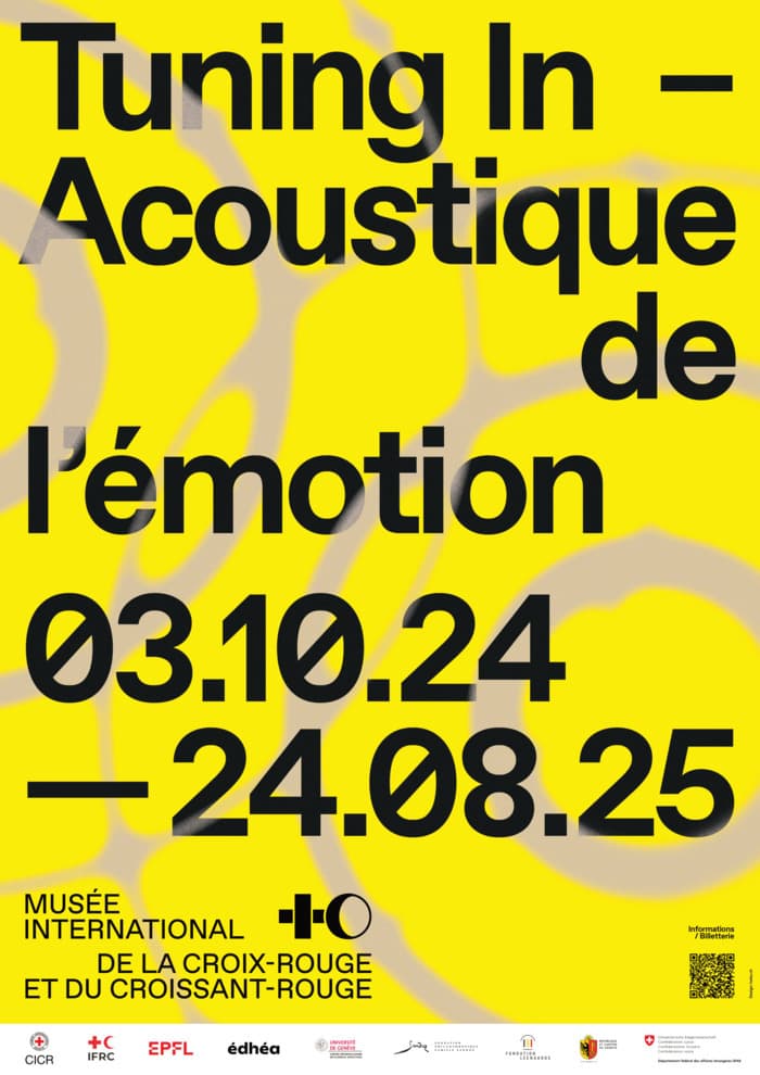 Vernissage de l'exposition Tuning in - Acoustique de l'émotion