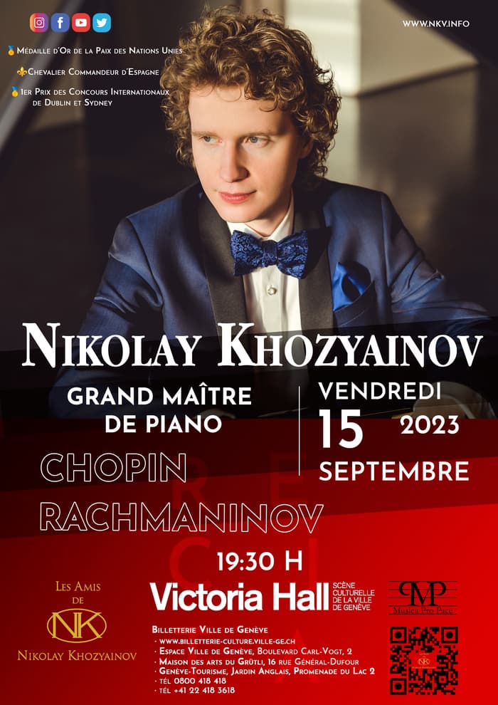 Nikolay Khozyainov. Grand maître de piano