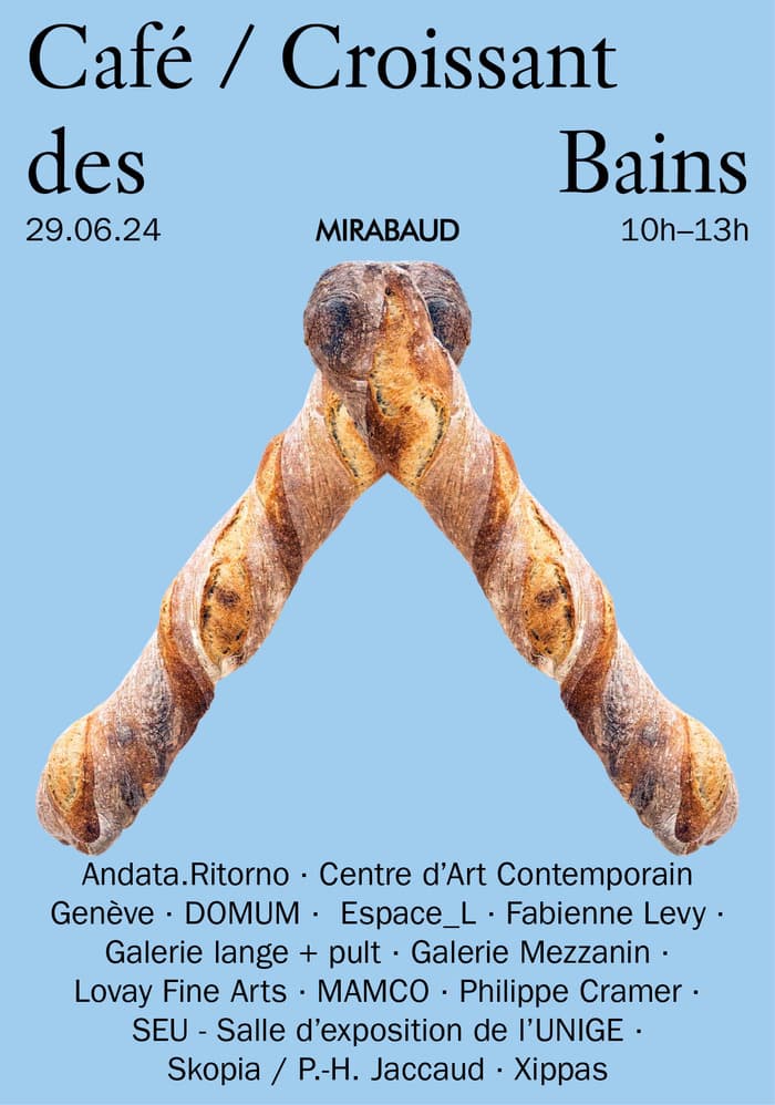 Café / Croissant des Bains - Juin 2024