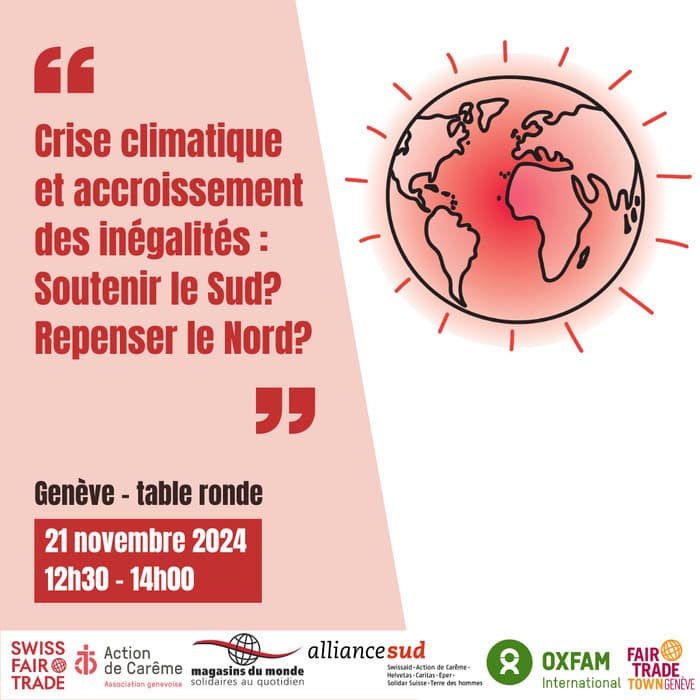 Table ronde - Crise climatique et accroissement des inégalités : soutenir le Sud ? repenser le Nord ?