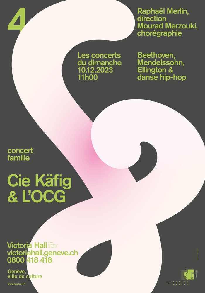 Cie Käfig & L'Orchestre de Chambre de Genève - concert famille hip-hop et musique classique
