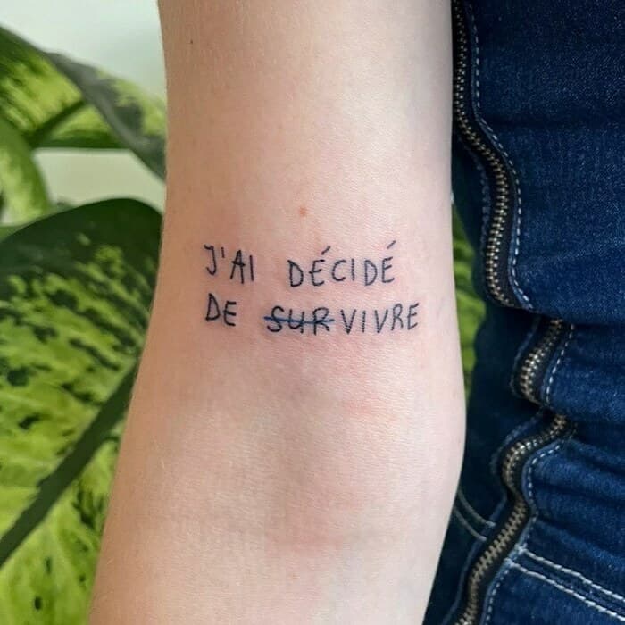 La Vie Rapide - Des tatouages pour prendre soin