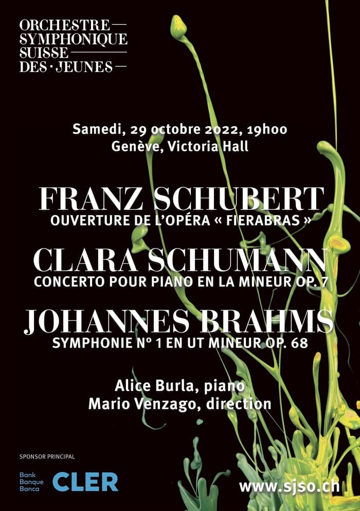 Orchestre Symphonique Suisse des Jeunes; Alice Burla; Mario Venzago