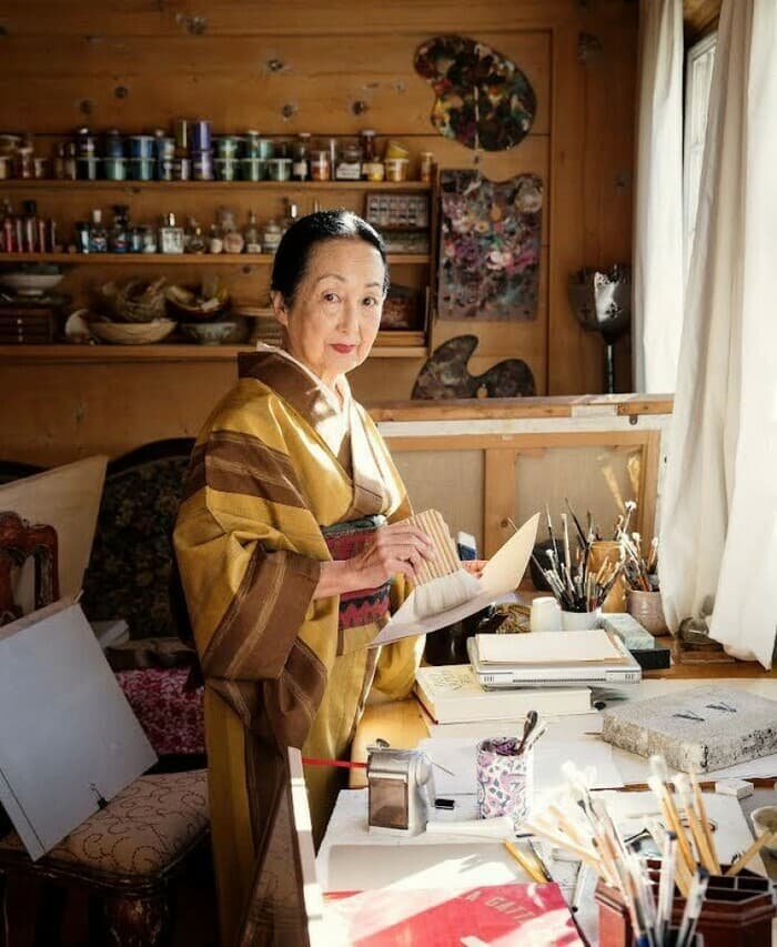 Conférence de l'artiste Setsuko Klossowska de Rola