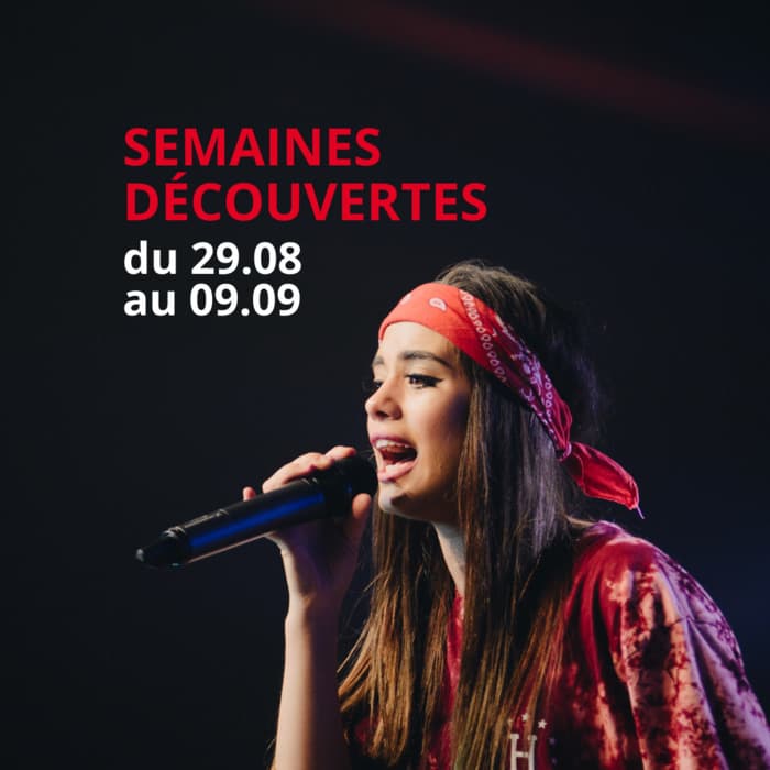 Semaines découvertes Chant & Théâtre