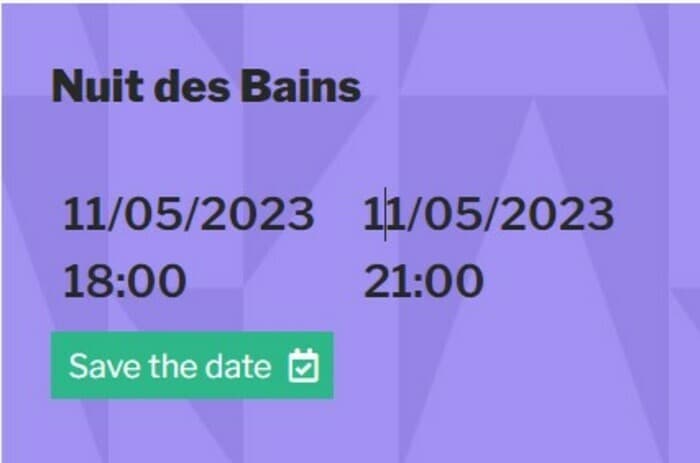 Nuit des Bains au FMAC
