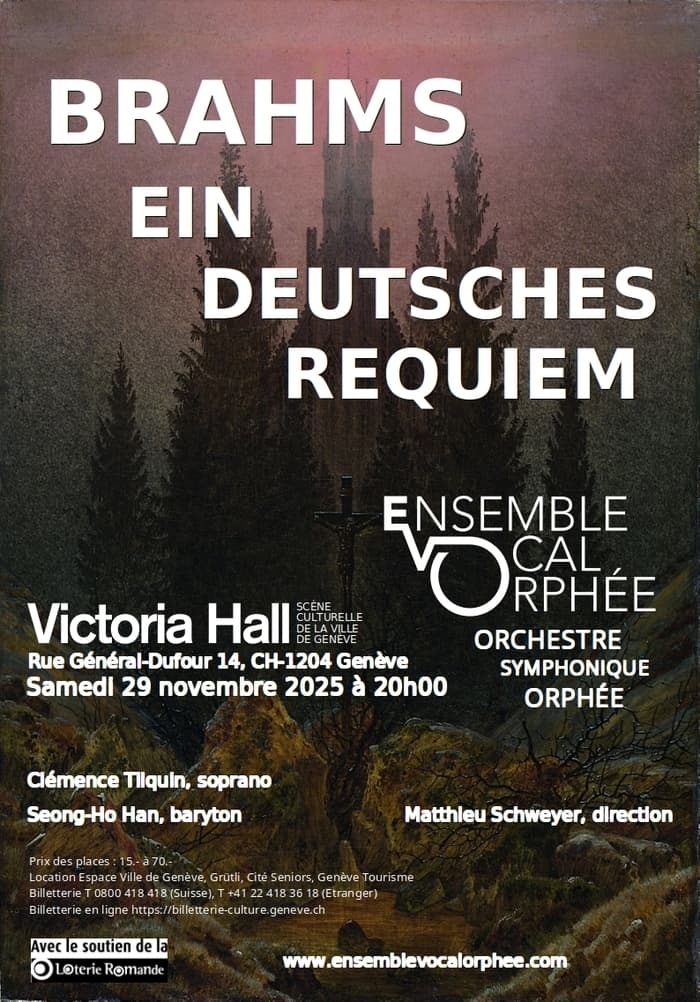 Ensemble Vocal Orphée, Orchestre Symphonique Orphée, Brahms – Ein Deutsches Requiem