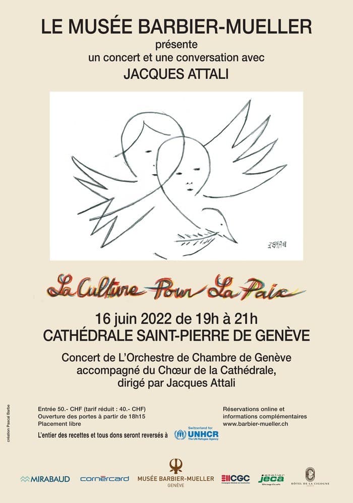 Concert et conversation avec l'essayiste Jacques Attali