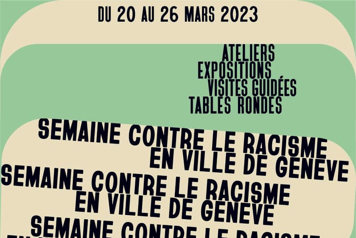 Semaine contre le racisme en Ville de Genève 2023