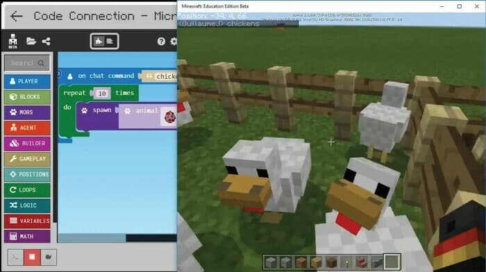 Coder avec Minecraft : un atelier de programmation sur deux jours avec Futurekids