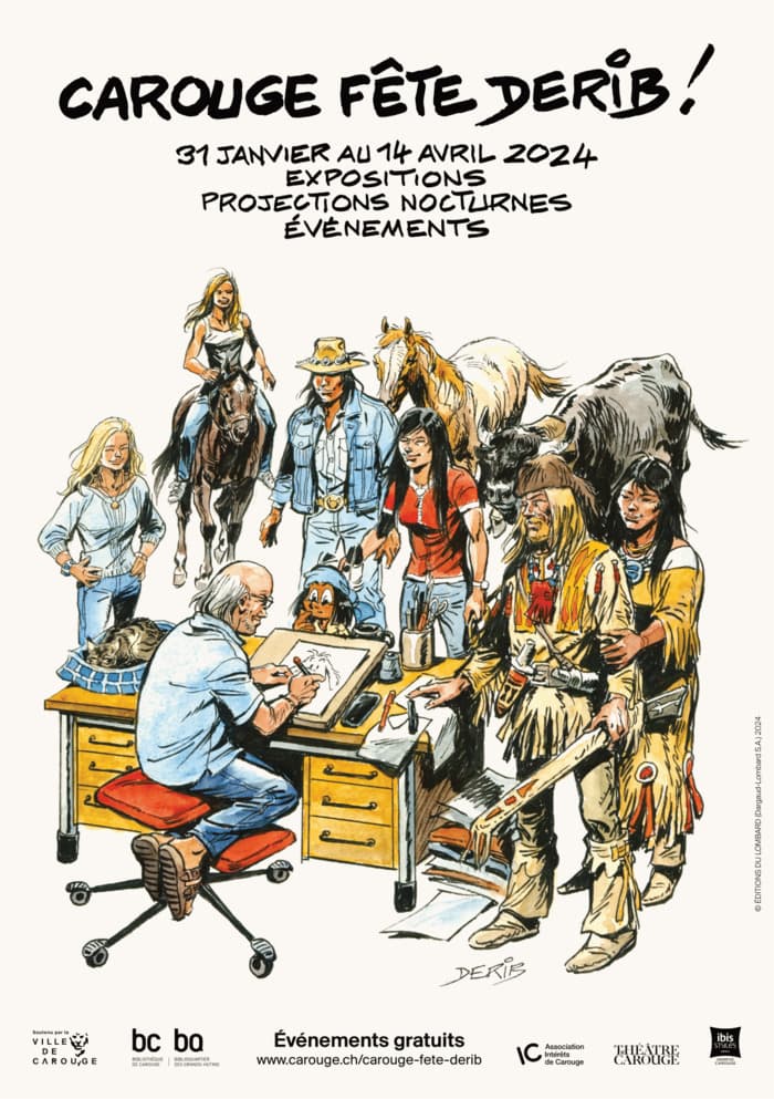 Derib et Cosey : une amitié dessinée