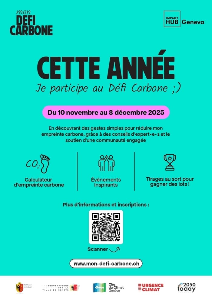 Mon Défi Carbone - Soirée de lancement