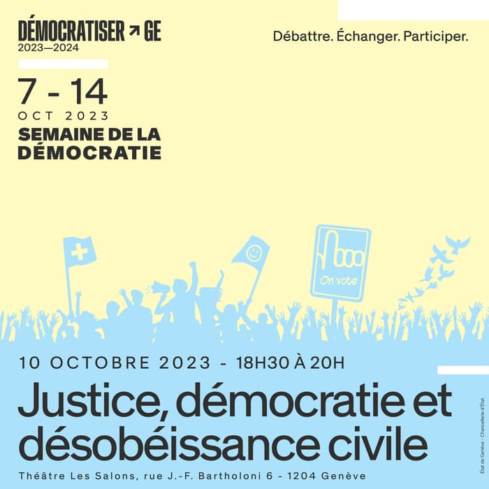 Justice, démocratie et désobéissance civile