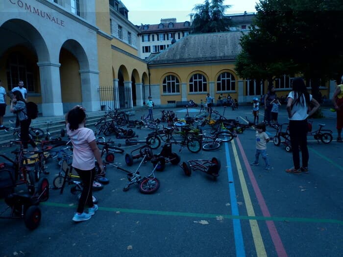 Atelier réparation de vélo