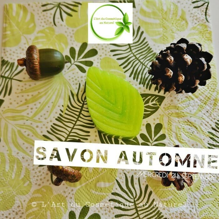 Atelier cosmétique pour enfant: fabrication Savon automne