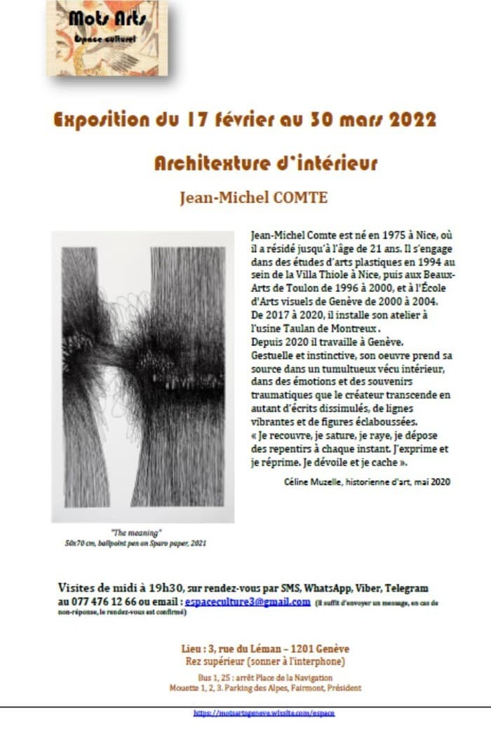 Exposition Architexture d'intérieur