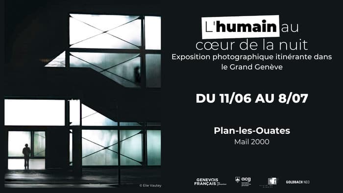 Exposition en plein air : L'humain au cœur de la nuit