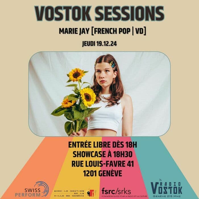 Marie Jay [French Pop | VD] en Vostok Session
