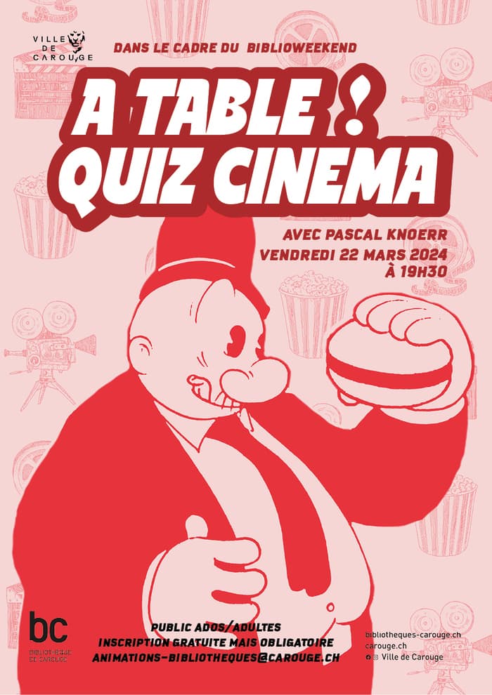 A table ! Quiz cinéma