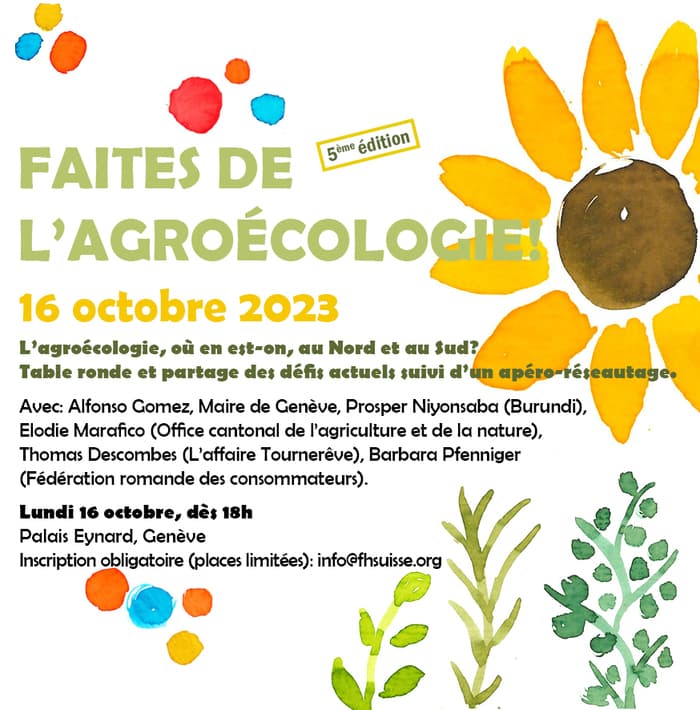 Faites de l'agroécologie!