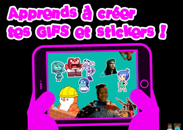 Atelier GIFs animés avec Fatou-Maty Diouf et Chantal Mariam Neuhaus – Dans le cadre de la Semaine d'Action Contre le Racisme