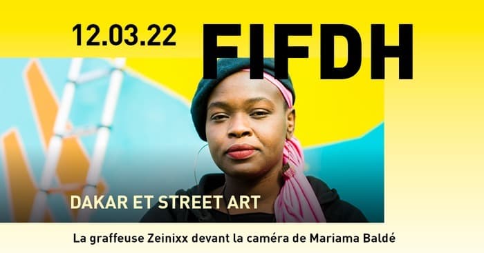 Rencontres:Dakar et street art - la graffeuse Zeinixx devant la caméra de Mariama Baldé
