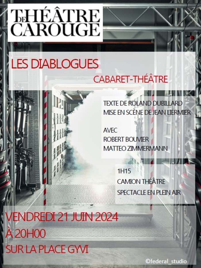 Théâtre itinérant de Carouge présente "LES DIABLOGUES"