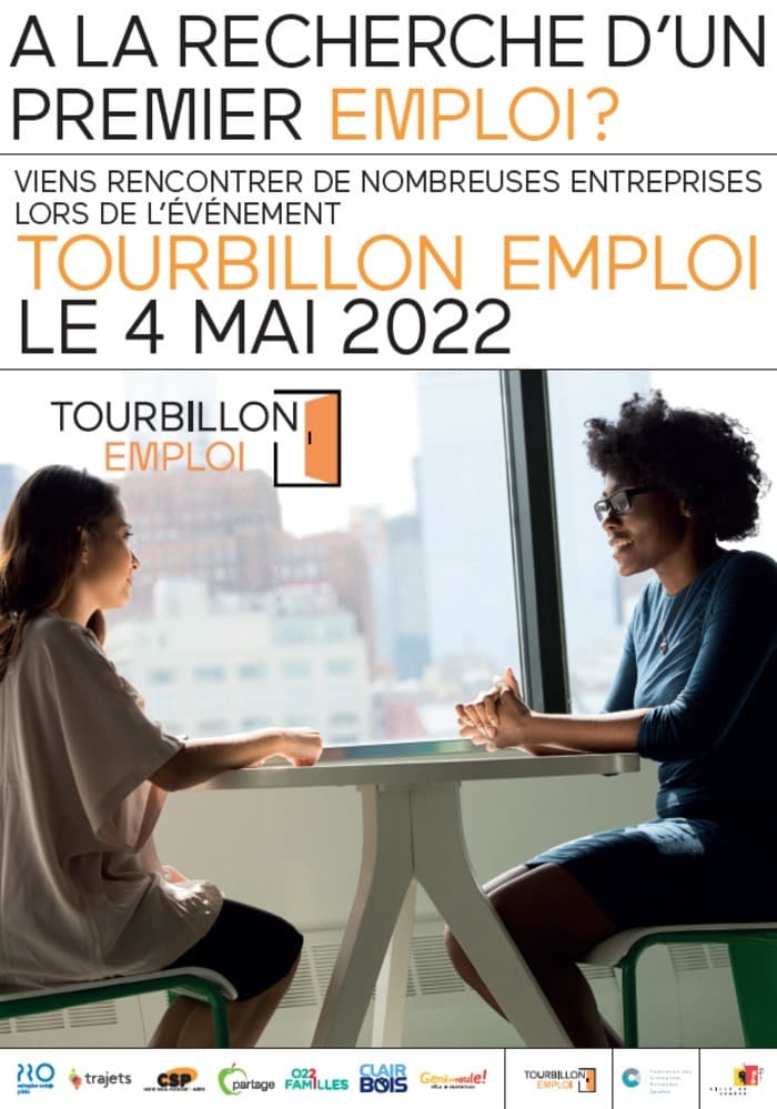 Tourbillon emploi: inscrivez-vous pour un premier emploi!