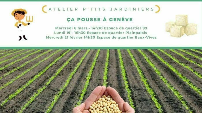 Atelier p’tits jardiniers - ça pousse à Genève !
