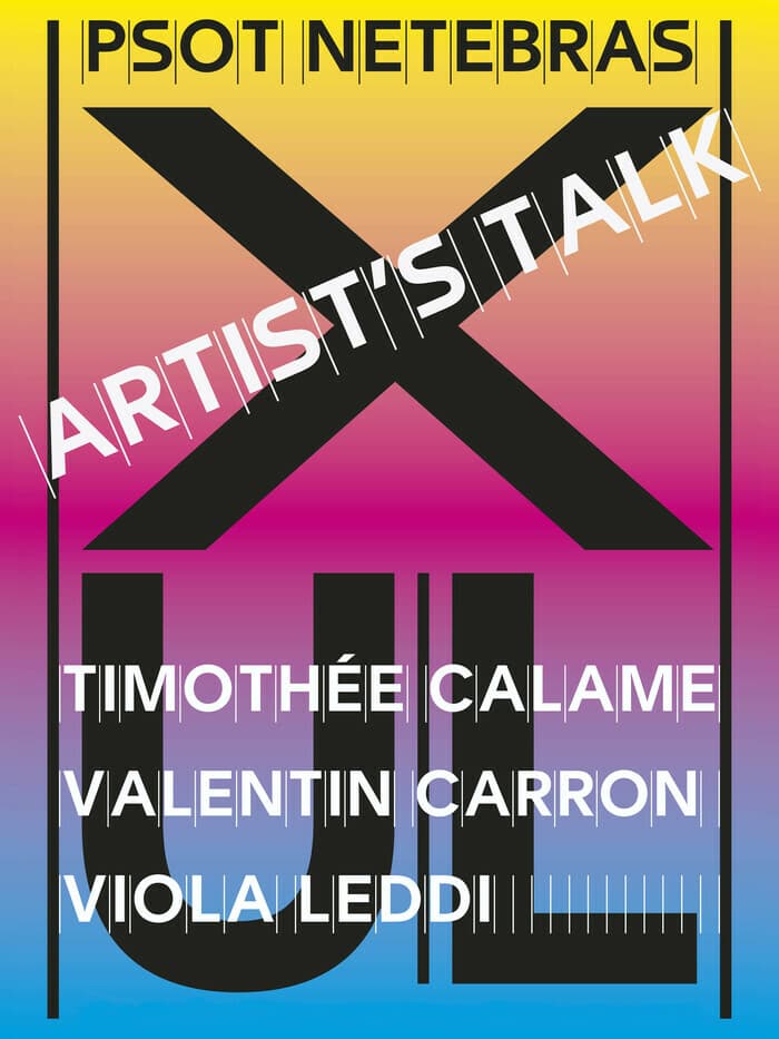 Rencontres avec les artistes de l'exposition