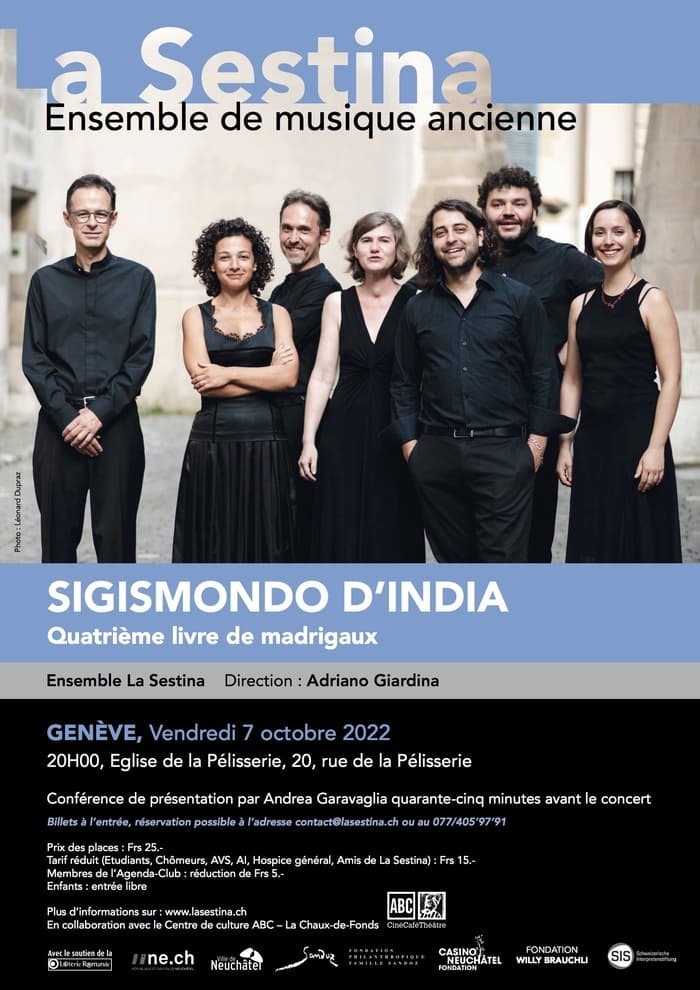 Sigismondo d'India - Quatrième livre de madrigaux