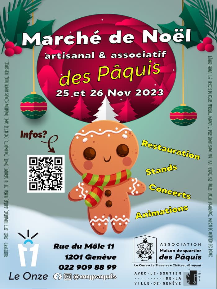 Marché de Noël artisanal et associatif