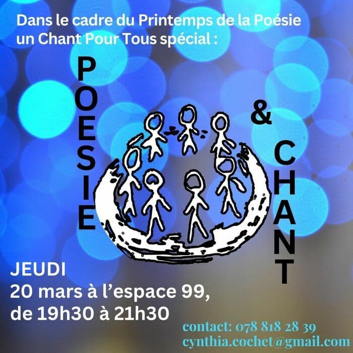 Chant pour tous spécial POESIE