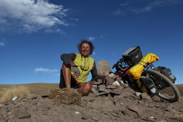 Voyageurs à vélo suisses romands