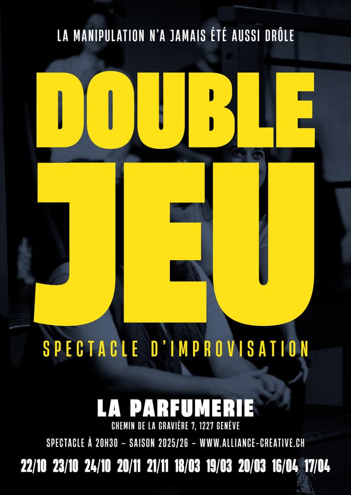 DOUBLE JEU – spectacle d'improvisation