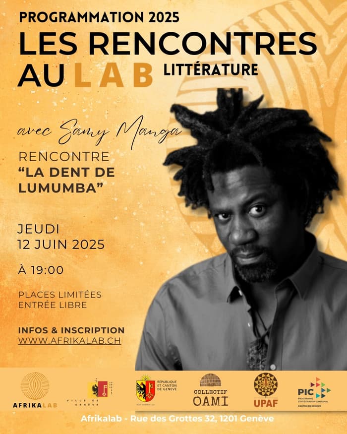Rencontre Littéraire avec Samy Manga "La dent de Lumumba"