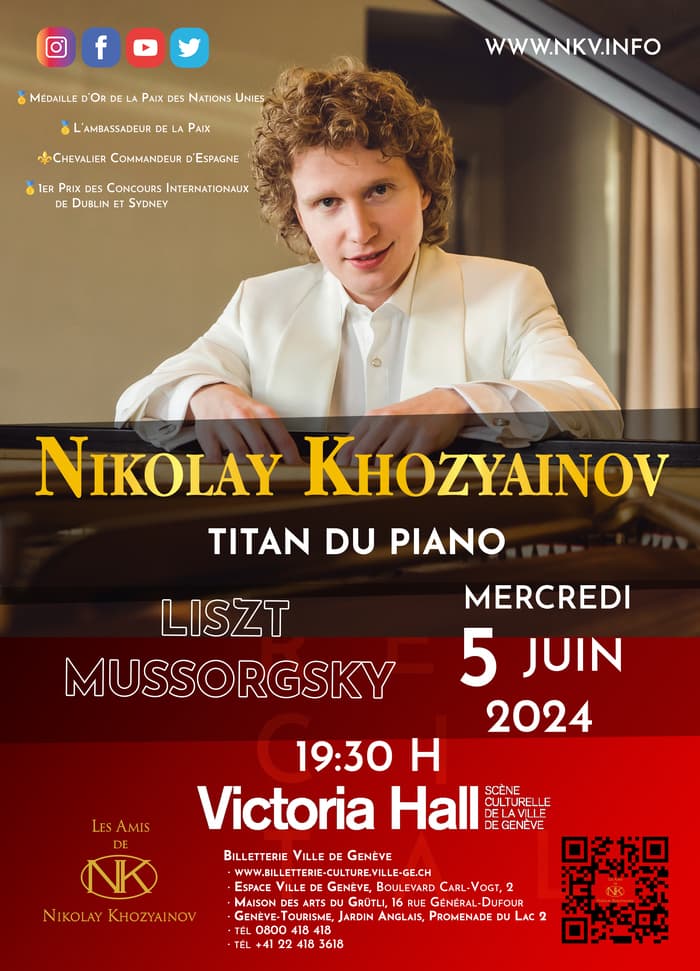 Nikolay Khozyainov. Titan du piano