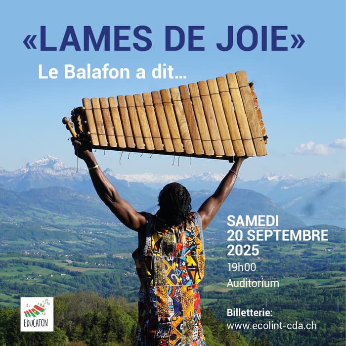 Lames de Joie, le balafon a dit... Spectacle Musicale