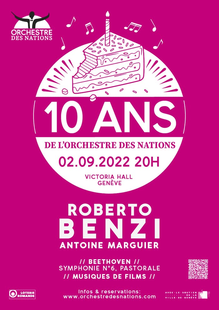 Orchestre des Nations;
Invité d'honneur: Roberto Benzi, direction