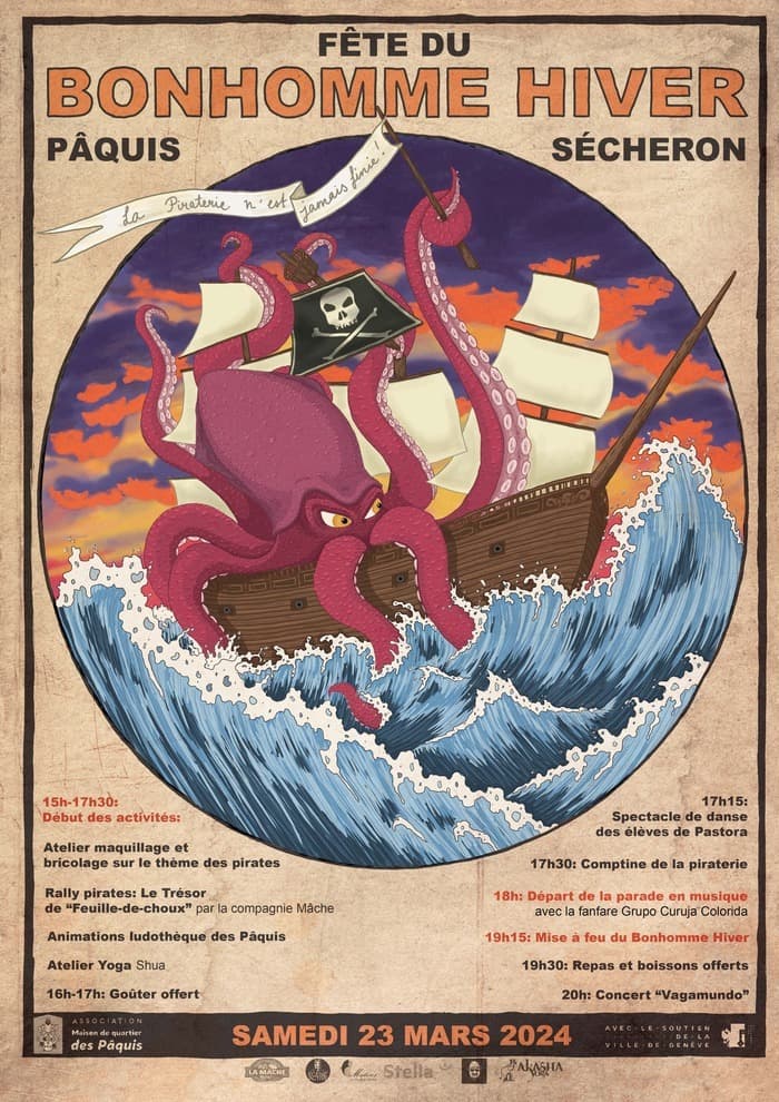 Fête du Bonhomme Hiver à Pâquis - Sécheron